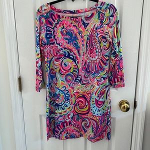 Lilly Pulitzer Sophie dress, 3/4 length sleeves